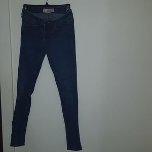 Dark wash Hollister Skinny Jeans